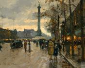 Place de la Bastille - 爱德华·科尔特斯